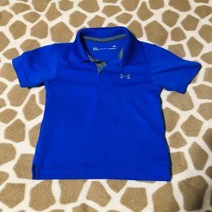 Under armor short sleeve collard shirt